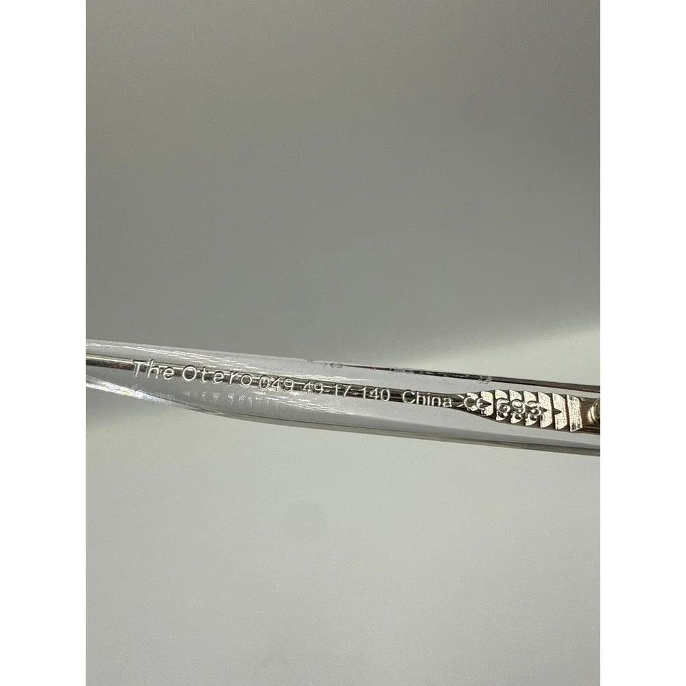 Pair Eyewear The Otero 049 Clear Crystal Rectangular Glasses Frames 49-17-140
